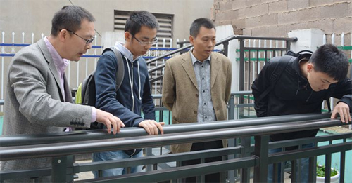 萬科設計部及采購部來我司工廠考察參觀