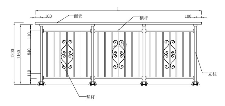 花片欄桿技術(shù)參數(shù)